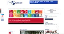 Desktop Screenshot of internationalyouthcouncil.com